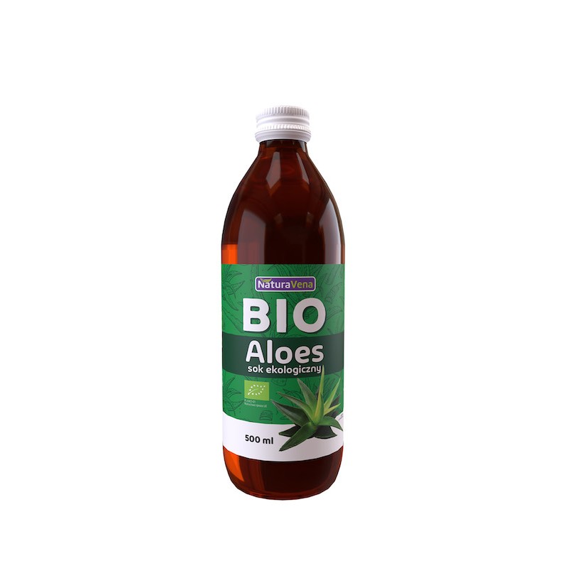 Organic Aloe Vera Juice 500ml NaturaVena