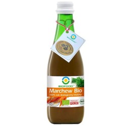 Sok z Marchwi Kiszonej NFC Bezglutenowy BIO 300ml Bio Food