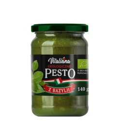 Organic Basil Pesto 140g Vitaliana