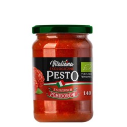 Organic Sundried Tomato Pesto 140g Vitaliana