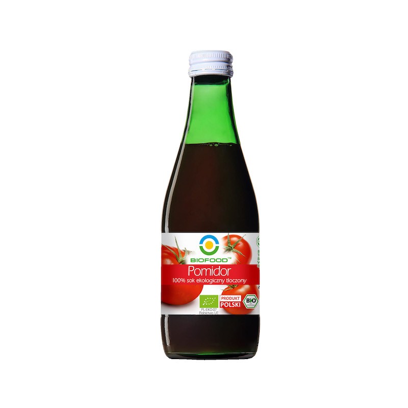 Sok Pomidorowy NFC Bezglutenowy BIO 300ml Bio Food