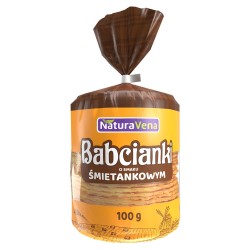 Oat Wafers 'Babcianki' Creamy Flavour No Sugar 100g NaturaVena
