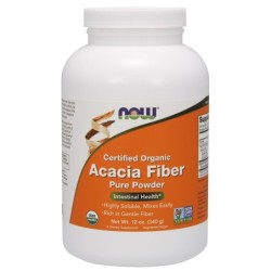 Acacia Fiber Organic Powder - 340 grams NOW Foods