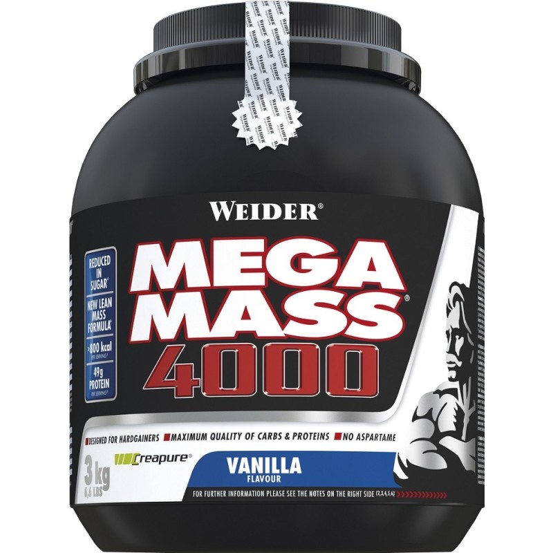 Mega Mass 4000 Vanilla 3000g Weider