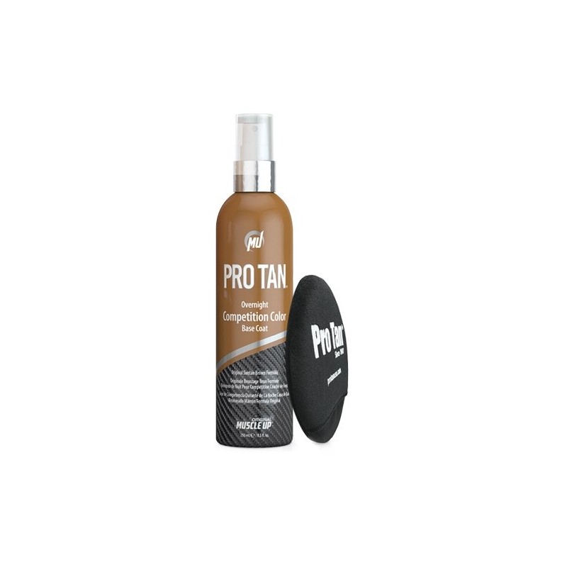 Overnight Competition Color Base Coat Spray With Applicator 250ml Pro Tan