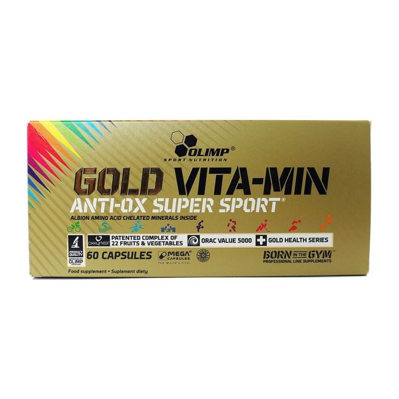 Gold VITA-MIN anti-OX super sport 60 kaps. Olimp Nutrition