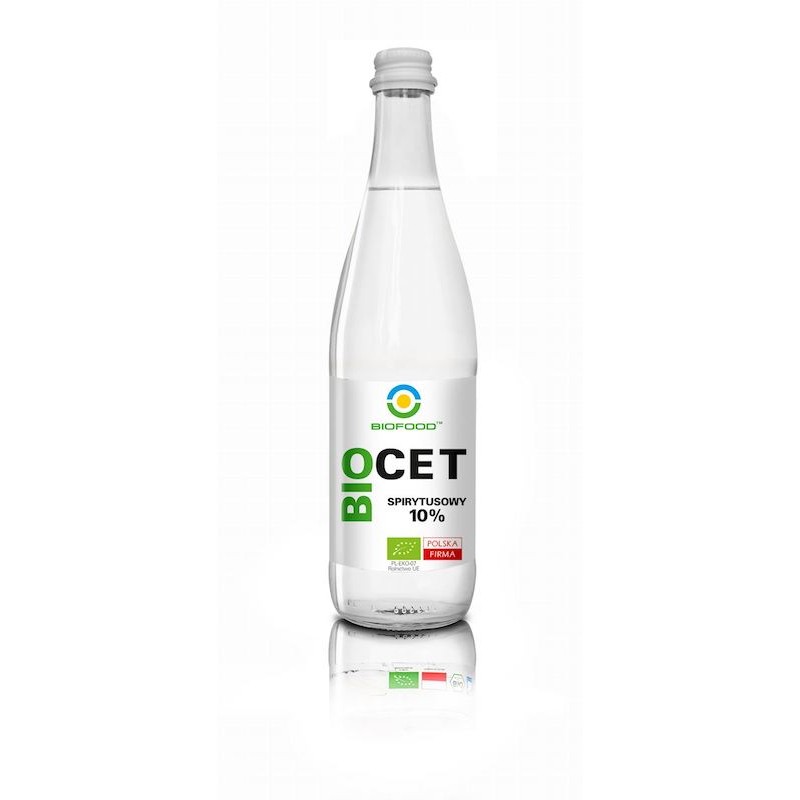 Ocet Spirytusowy 10 % Bezglutenowy BIO 500ml Bio Food