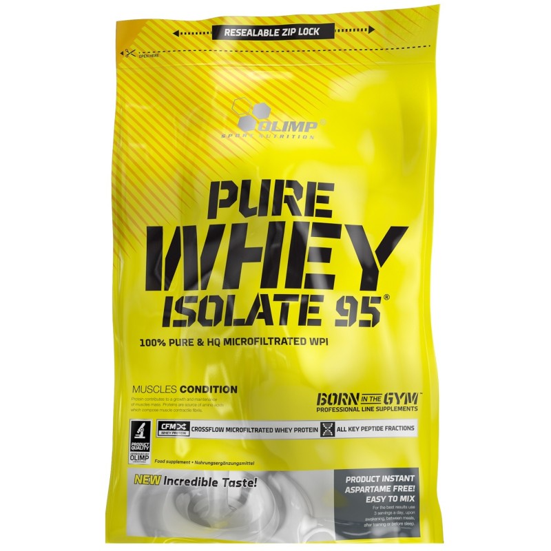 Pure Whey Isolate 95, Vanilla 600g Olimp Nutrition