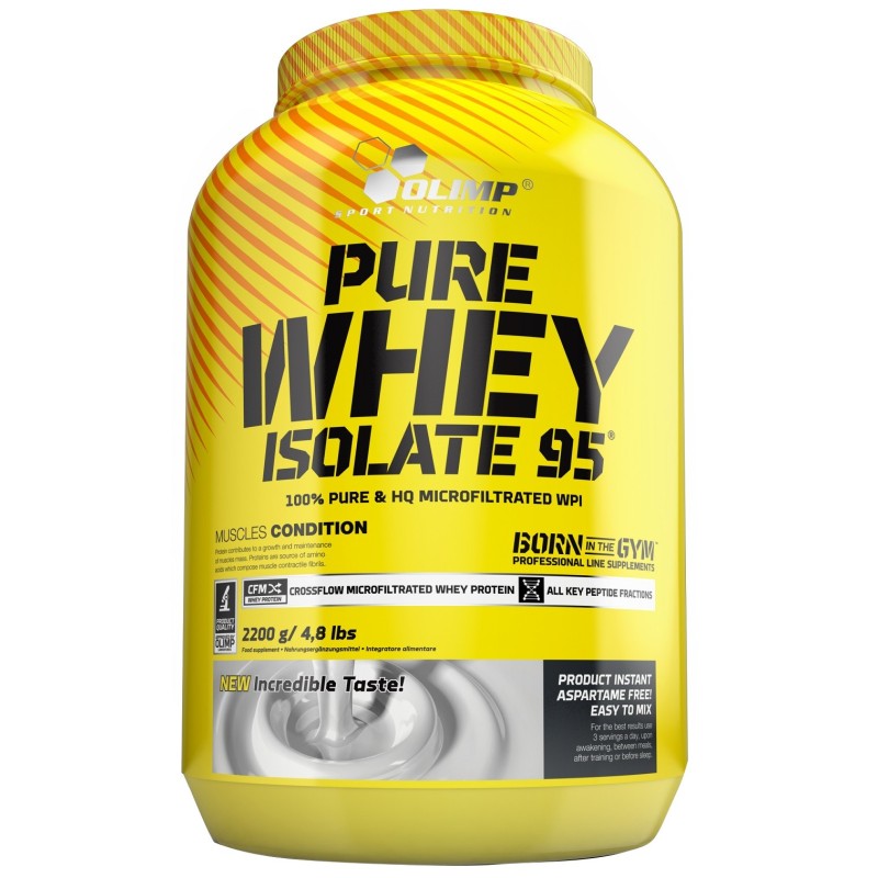 Pure Whey Isolate 95, Wanilia 2200g Olimp Nutrition