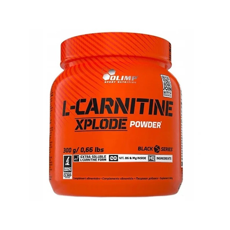 L-Carnitine Xplode Powder, Orange 300g Olimp Nutrition