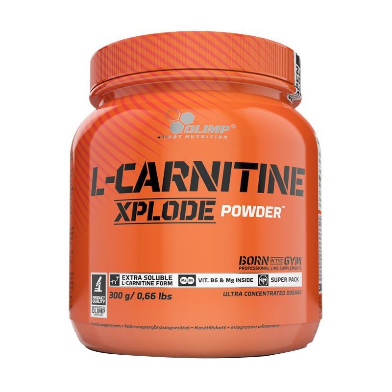 L-Carnitine Xplode Powder, Cherry 300g Olimp Nutrition