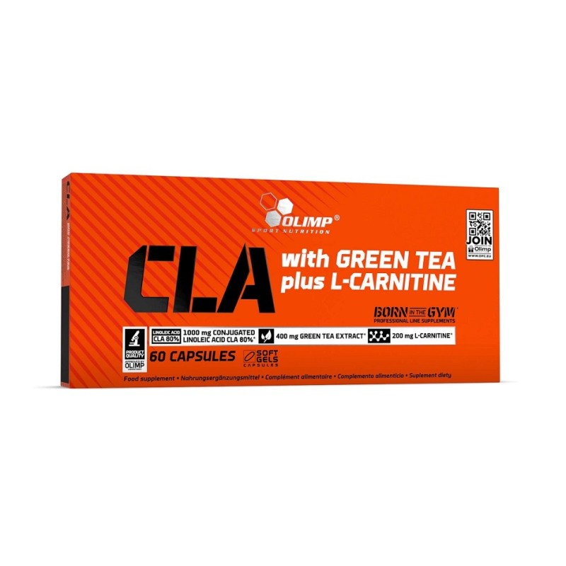 CLA with Green Tea plus L-Carnitine 60 capsules Olimp Nutrition