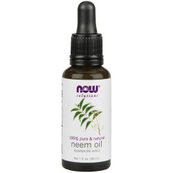 Neem Oil, 100% Pure - 30 ml. NOW Foods