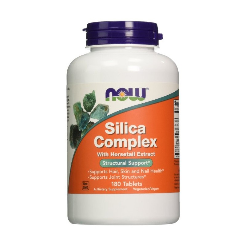 Silica Complex with Horsetail Extract - 180 tablets NOW Foods