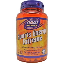 Sports Energy Extreme 90 vcaps NOW Foods