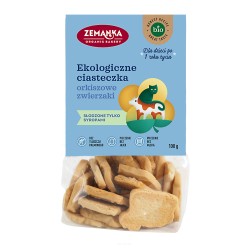 Organic Spelt Bisuits ANIMALS 100g Zemanka