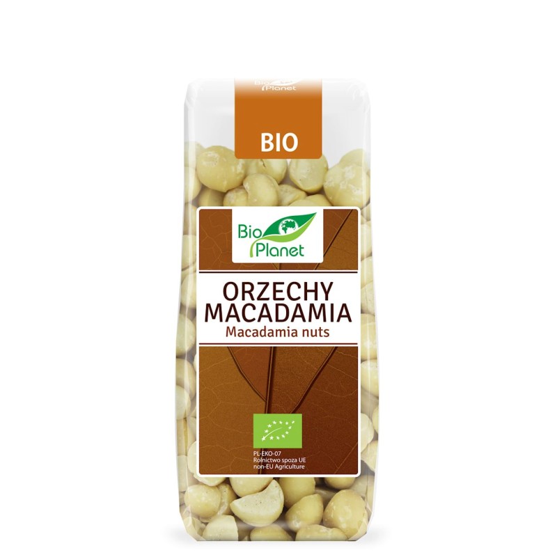 Organic Macadamia Nuts 200g Bio Planet