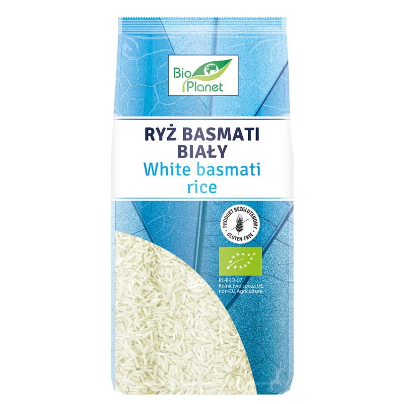 Organic Gluten-Free White Rice Basmati 500g Bio Planet