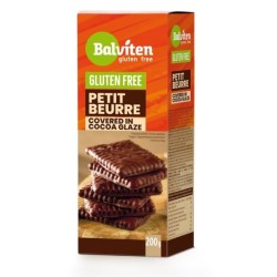 Gluten-Free Petit Beurre Biscuits In Cocoa Glaze 200g Balviten