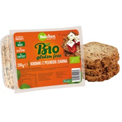 Chleb z Pełnego Ziarna Krojony Bezglutenowy BIO 250g Balviten