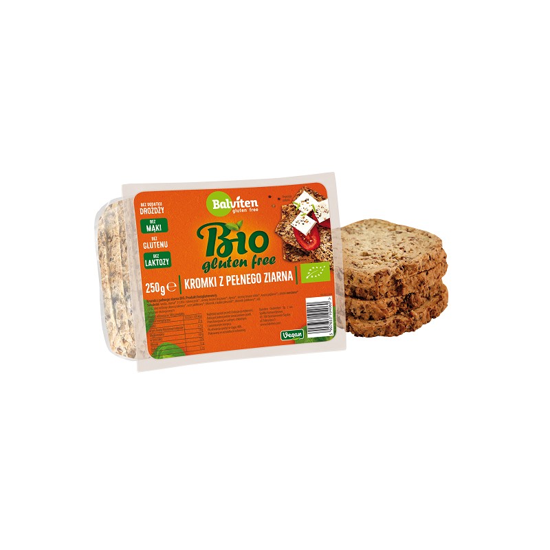 Organic Gluten-Free Grain Bread Sliced BIO 250g Balviten