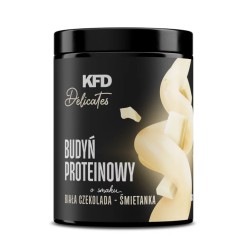 Budyń Proteinowy o Smaku Białej Czekolady Ze Śmietanką 468g KFD