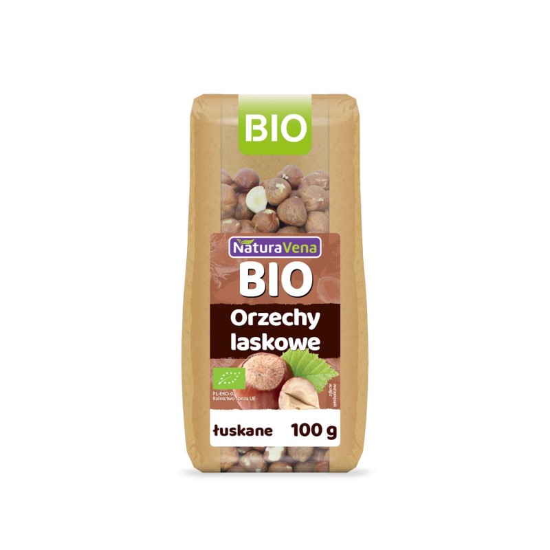 Orzechy Laskowe BIO 100g NaturaVena