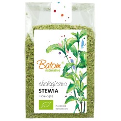 Stewia Liście Suszone Cięte BIO 80g Batom