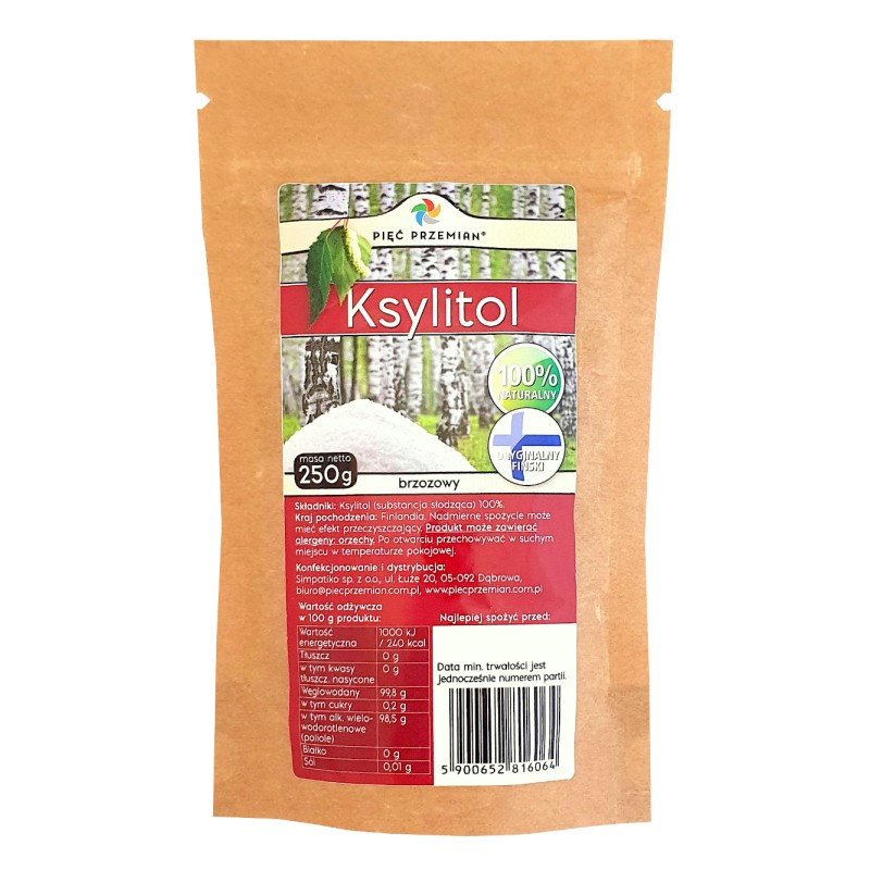 Xylitol 250g Pięć Przemian