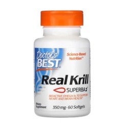 Real Krill 350mg 60 softgels Doctor's Best