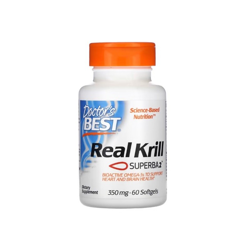 Real Krill 350mg 60 softgels Doctor's Best