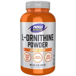 L-Ornithine, Powder 227g NOW Foods