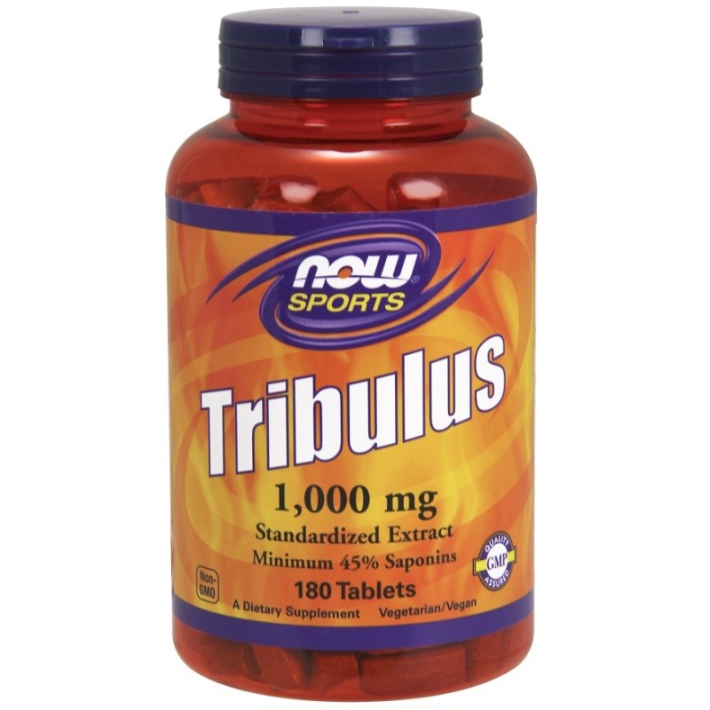 Tribulus, 1000mg 180 tablets NOW Foods