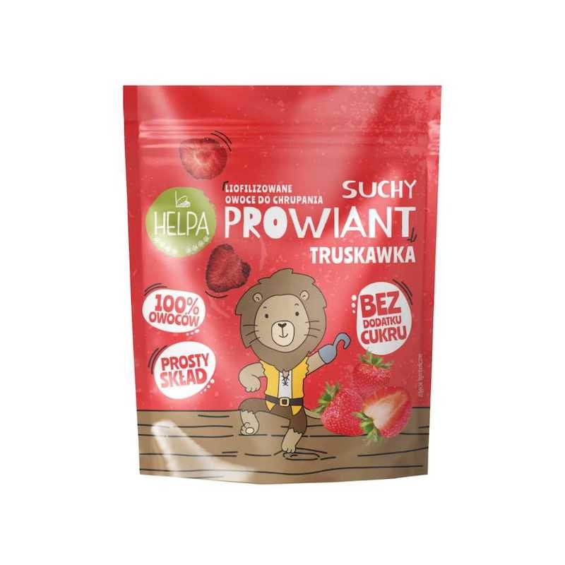 Freeze-Dried Strawberries No Sugar 9g Helpa