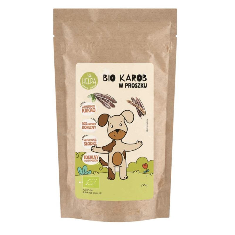 Organic Carob Powder 200g Helpa