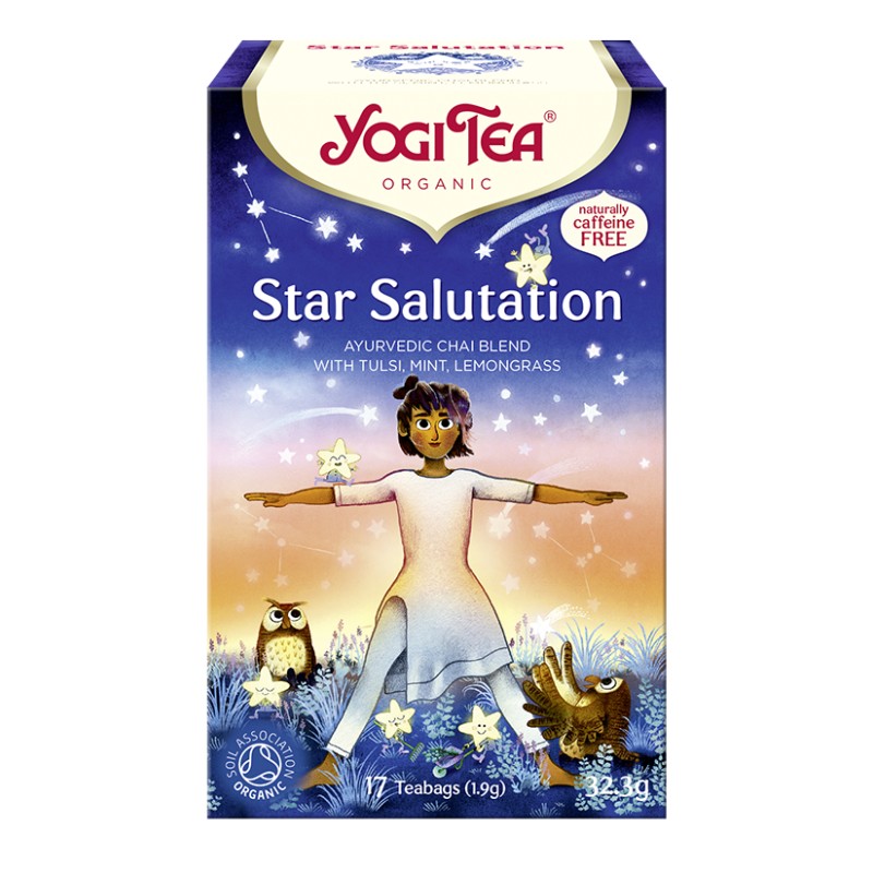 Herbatka Ajurwedyjska Star Salutation BIO (Edycja Limitowana) (17 x 1,9g) 32,3g Yogi Tea