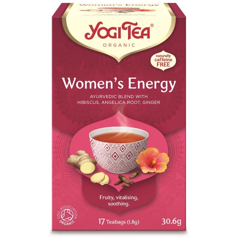 Organic Women's Energy Tea (17 x 1,8g) 30,6g Yogi Tea