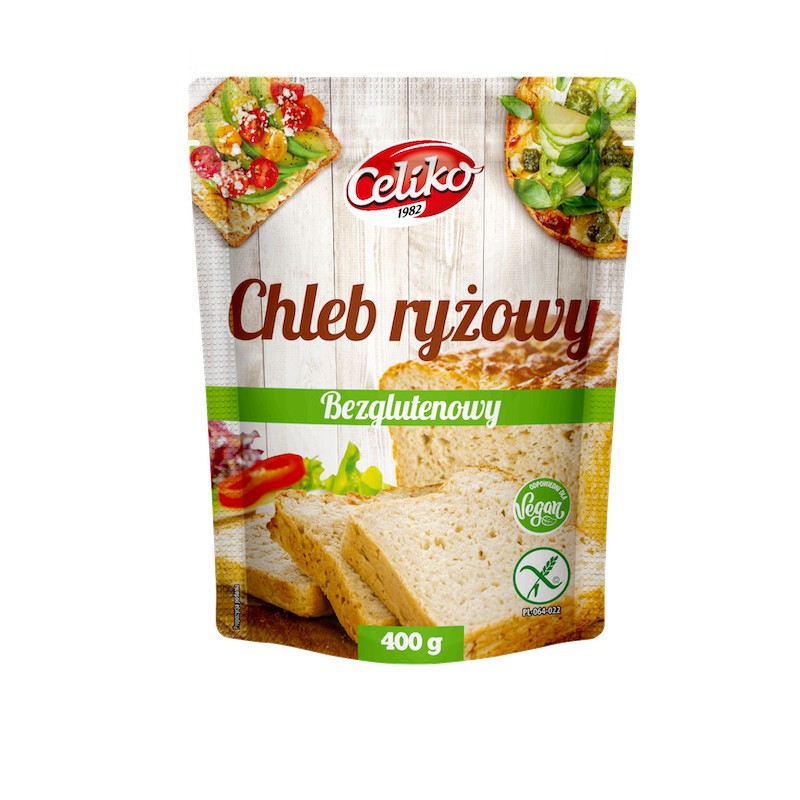 Gluten-Free Rice Bread Mix 400g Celiko