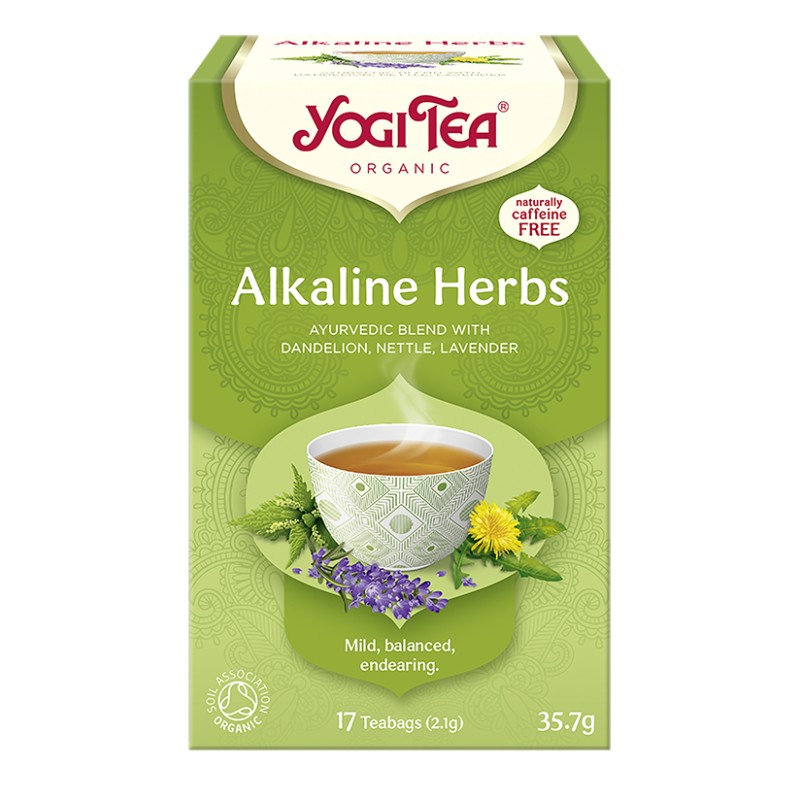 Organic Alkaline Herbs Tea (17 x 2,1g) 35,7g Yogi Tea