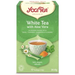 Organic White Tea with Aloe Vera (17 x 1,8g) 30,6g Yogi Tea