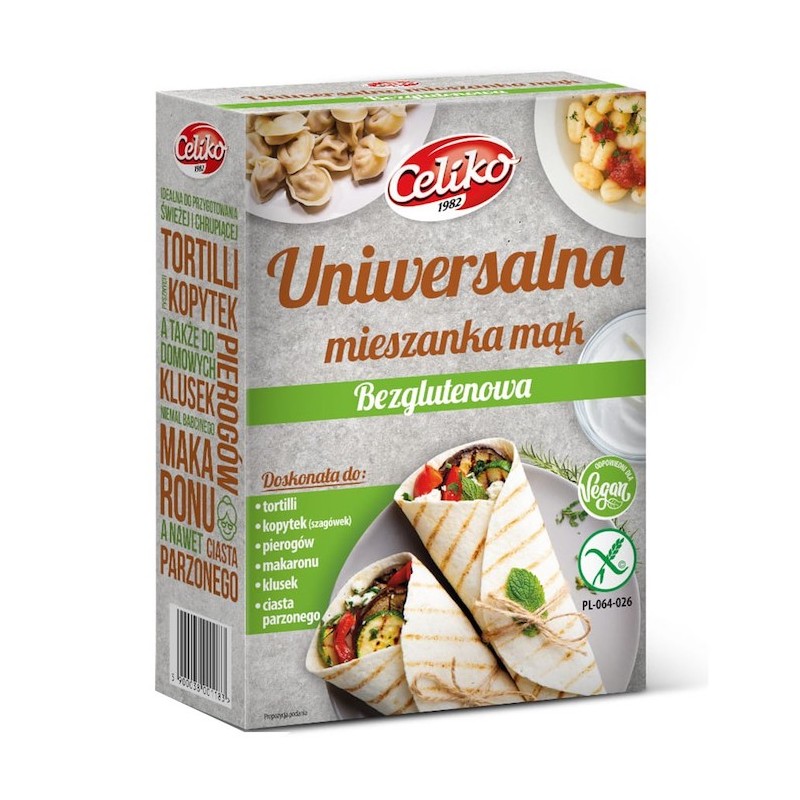 Mieszanka Mąk Uniwersalna Bezglutenowa 200g Celiko