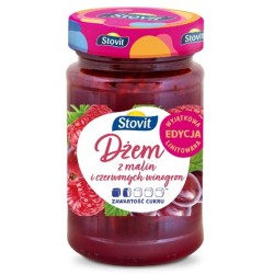 Jam Raspberry & Red Grapes 260g Stovit