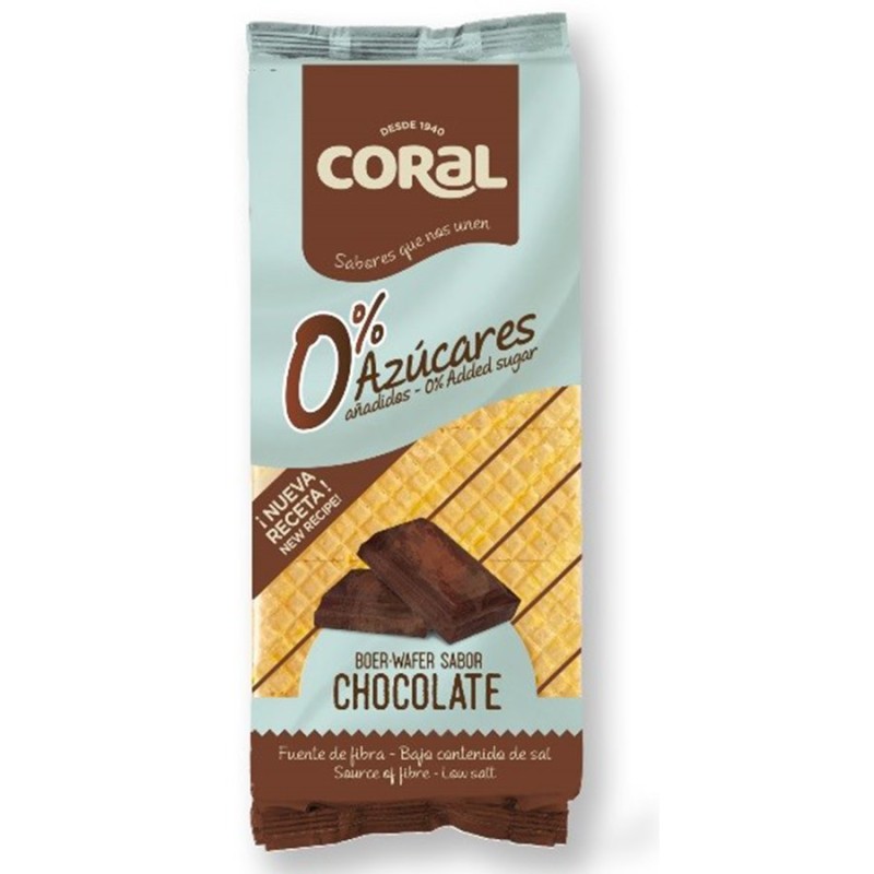 Wafers With Cocoa Cream No Sugar 150g Coral