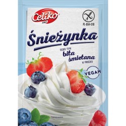 Śnieżynka Deser Typu Bita Śmietana w Proszku Wegańska 50g Celiko