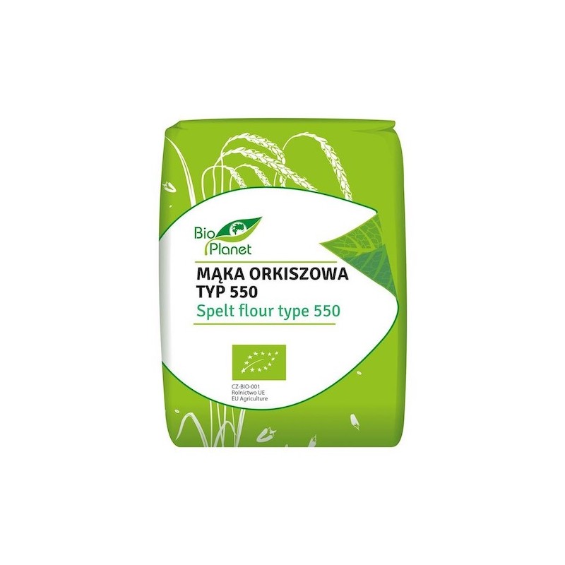 Mąka Orkiszowa Typ 550 BIO 1 kg Bio Planet