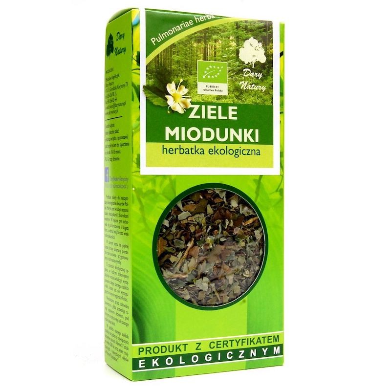 Herbatka Ziele Miodunki BIO 25g Dary Natury