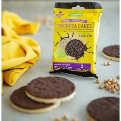 Gluten-Free Dark Chocolate Chickpea Wafers 34g Lestello