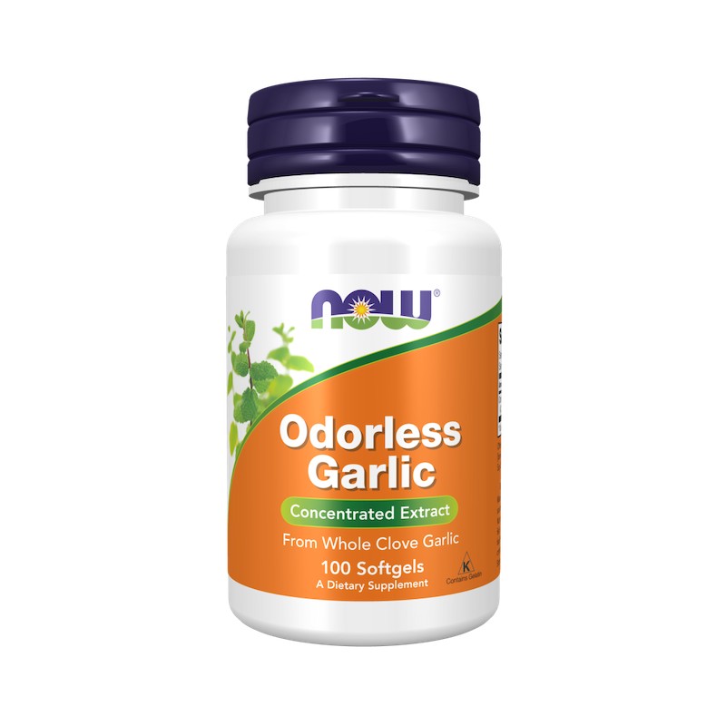 Odorless Garlic 100 softgels NOW Foods