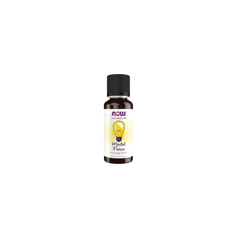 Essential Oil, Mental Focus Oil 30ml NOW Foods