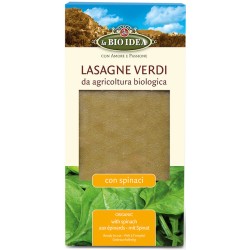 Organic Durum Wheat Lasagne With Spinach 250g La Bio Idea